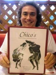 Michael at Chico's Mexican Restaurant - the best of Ketchikan restaurants