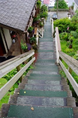 Stairs are a major part of Ketchikan Real Estate!
