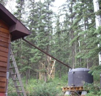 Cisterns are used in Ketchikan Real Estate outside the city limits