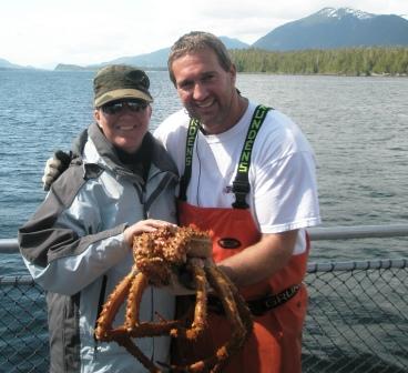 Alaska King Crab on the Bering Sea Crab Fishermans Tour in Ketchikan