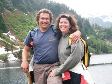 Michael & Rene at Lower Silvis Lake in Ketchikan Alaska