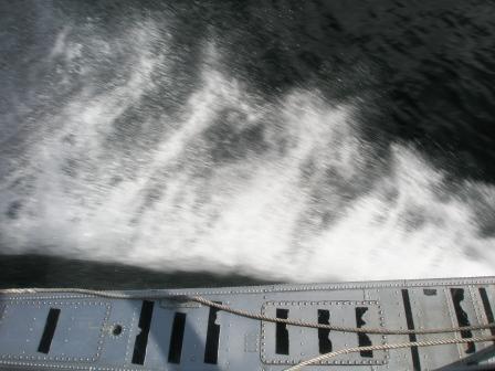 Floatplane landing in the Misty Fjords on our flightseeing excursion in Ketchikan