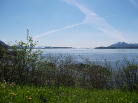 The view at Snorkel Alaska Cruise Excursions in Ketchikan Alaska