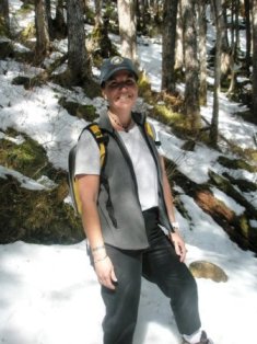 Snow on Deer Mountain in Ketchikan