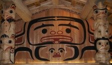 Potlatch Park, a favorite Ketchikan Totem Pole Park, has gorgeous Native American Totem Poles