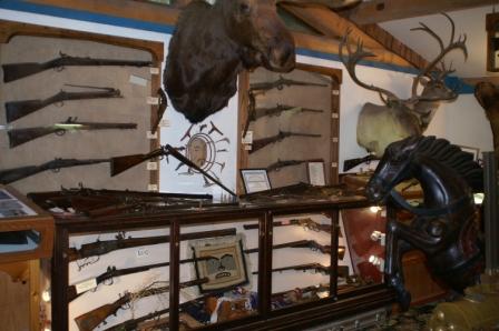 The Antique Firearm Museum is just one of the Ketchikan Alaska attractions at Potlatch Park