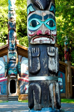 Ketchikan Totem Pole Park at Totem Bight